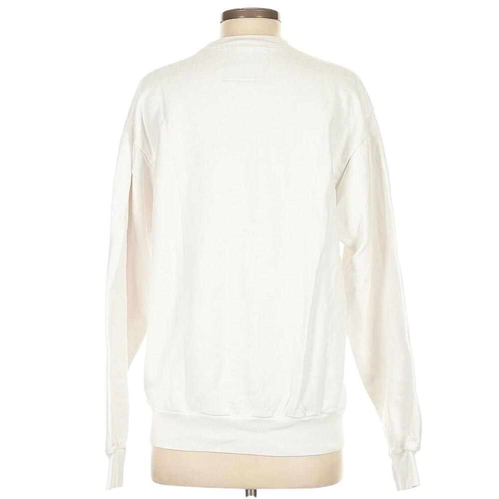 LOCAL AUTHORITY FUFC Cheap Thrills Beverly Hills sweatshirt white pullover Sz S - Picture 4 of 7